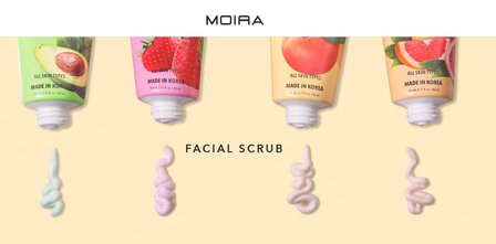 Moira - Refreshing Strawberry Facial Scrub