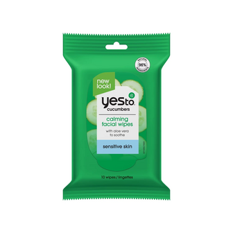 Yes To Cucumbers - Calming Facial Wipes - 10 Wipes