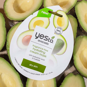 Yes To Avocado - Fragrance-Free Hydrating Cream Mask