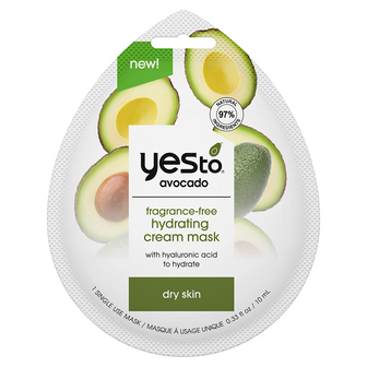 Yes To Avocado - Fragrance-Free Hydrating Cream Mask