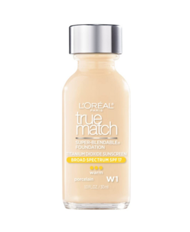 L&#039;Or&eacute;al Paris True Match Super Blendable Makeup Foundation - W1