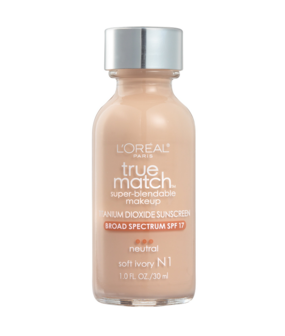 L&#039;Or&eacute;al Paris True Match Super Blendable Makeup Foundation - N1