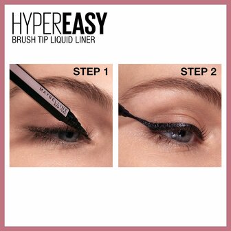 Maybelline Hyper Easy Eyeliner - 002 Deep Brown - Eyeliner - 0.5 g