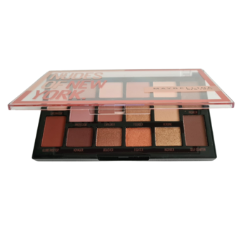 Maybelline Nudes of New York Eyeshadow Palette - 16 Neutrale Kleuren