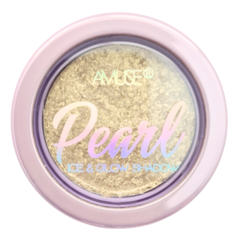 Amuse - Pearl Ice &amp; Glow Shadow - 02 - Seashell