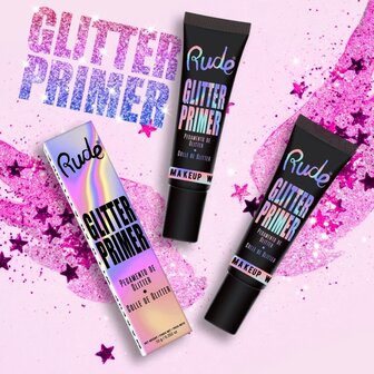 Rude Cosmetics - Glitter Primer - Glitterprimer