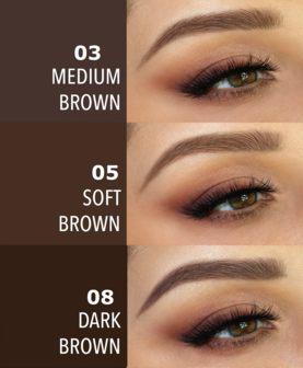 Moira Precision Brow Pencil - 08 Dark Brown 