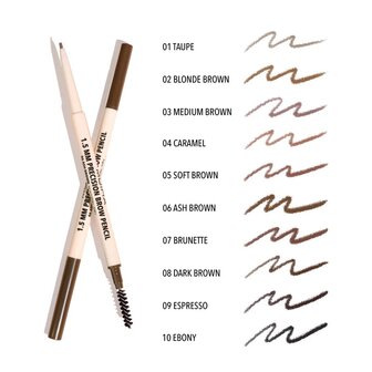 Moira Precision Brow Pencil - 03 Medium Brown