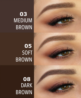 Moira Precision Brow Pencil - 03 Medium Brown