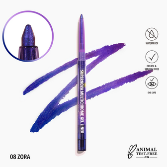 Moira Supernova Multichrome Gel Liner - 08 - Zora