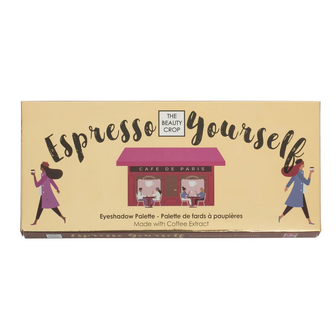 The Beauty Crop - Espresso Yourself Eyeshadow Palette  - VEGAN - UK Beauty