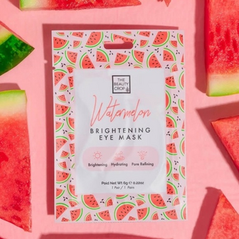 The Beauty Crop Watermelon Brightening Eye Masks (1 Paar) - VEGAN - Roze - Oogmasker