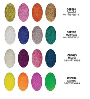 L.A. Colors Glitter Palette - CGP694 Delightful