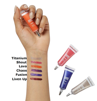 Models Own - LIP GUNK - 03 Chaos - Lip Paint Kit - Metallic - Lipstainset