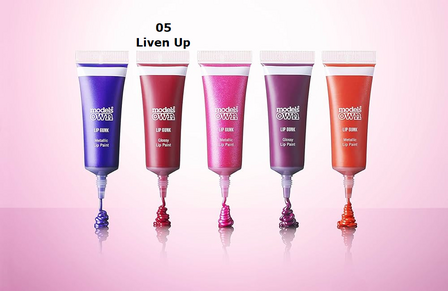 Models Own - LIP GUNK - 05 Liven Up - Lip Paint Kit - Metallic - Lipstainset