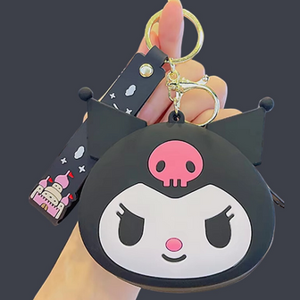 Sanrio - Kuromi - Silicone - Munten Portemonnee