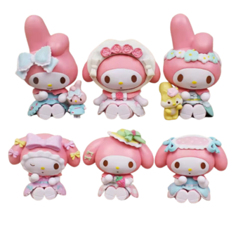 Sanrio - My Melody - Serie Pyjamas Sweetheart - Mini Figure