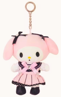 Sanrio - My Melody - Mini Knuffel - Lolita Prinsessenjurk - Tashanger