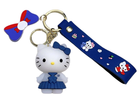 Sanrio - Hello Kitty - Donker Blauw - Tashanger 