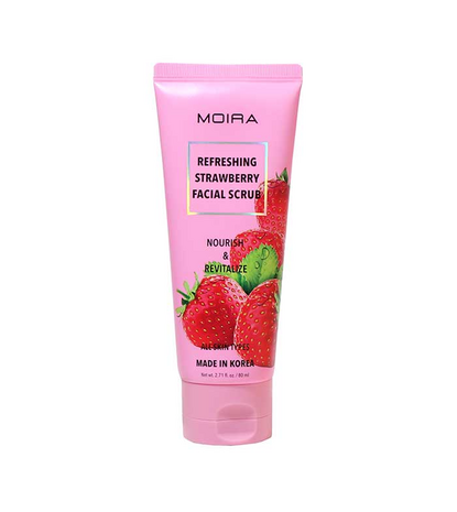 Moira - Refreshing Strawberry Facial Scrub