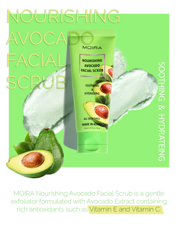 Moira - Nourishing Avocado Facial Scrub