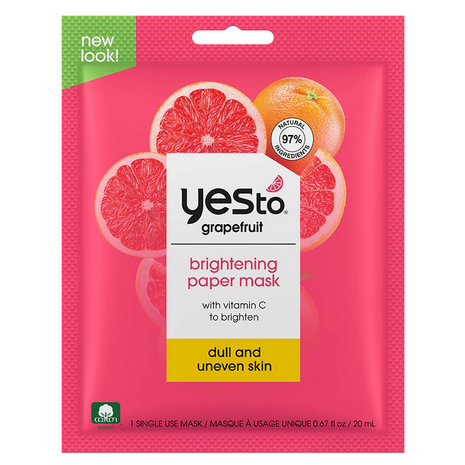 Yes To Grapefruit - Brightening Paper Mask