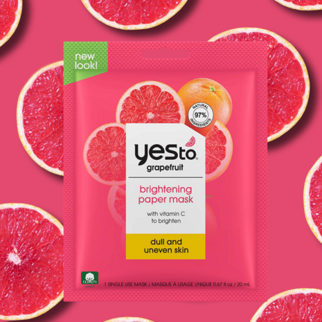 Yes To Grapefruit - Brightening Paper Mask