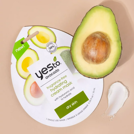 Yes To Avocado - Fragrance-Free Hydrating Cream Mask