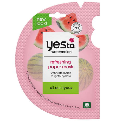 Yes To Watermelon - Refreshing Paper Mask