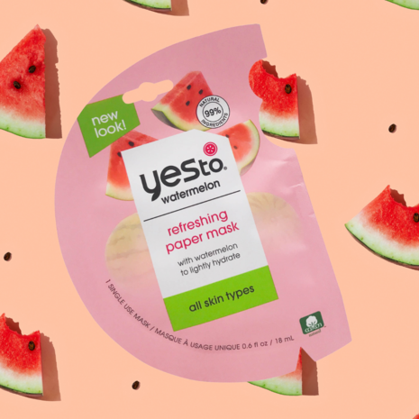 Yes To Watermelon - Refreshing Paper Mask