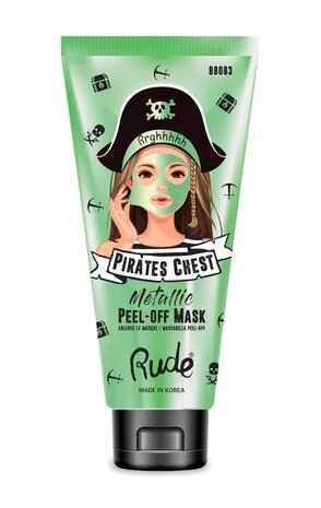 Rude Cosmetics Pirates Chest Peel-Off Mask - Gezichtsmasker - Aloe - Calming - 60 ml