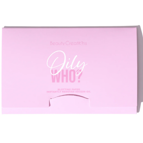 Beauty Creations Oily Who? Blotting Paper - Original Pink