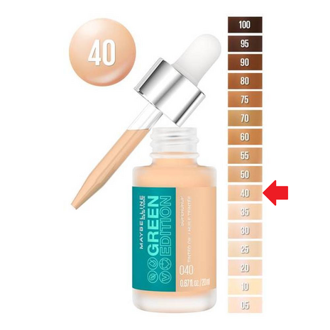 Maybelline Green Edition Superdrop Tinted Oil - 040