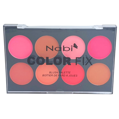 Nabi Color Fix Blush Palette - 8 Tinten Blush - 28 g