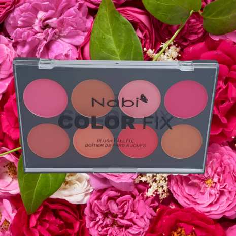 Nabi Color Fix Blush Palette - 8 Tinten Blush - 28 g