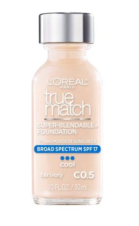 L'Oréal Paris True Match Super Blendable Makeup Foundation - C0.5 - Fair Ivory