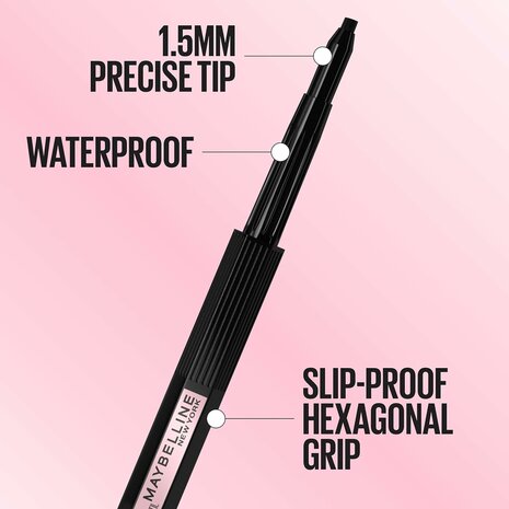 Maybelline Hyper Easy Eyeliner - 002 Deep Brown - Eyeliner - 0.5 g