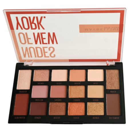 Maybelline Nudes of New York Eyeshadow Palette - 16 Neutrale Kleuren