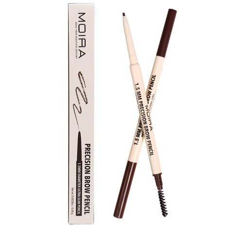 Moira Precision Brow Pencil - 08 Dark Brown 