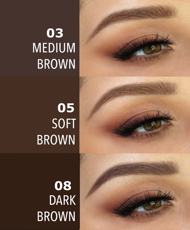 Moira Precision Brow Pencil - 03 Medium Brown