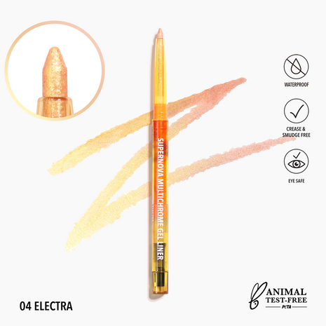 Moira Supernova Multichrome Gel Liner - 04 - Electra - VEGAN - Eyeliner - 0.26 g