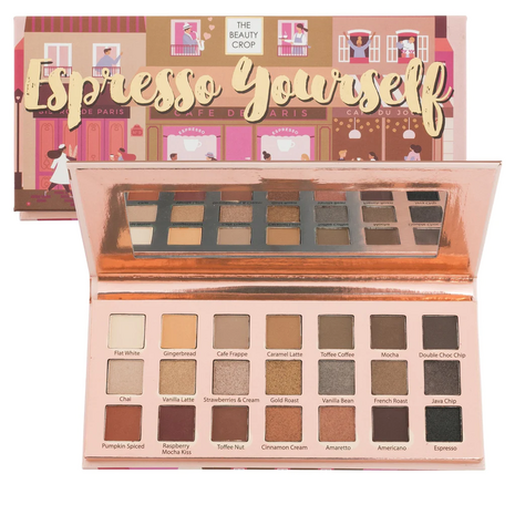 The Beauty Crop - Espresso Yourself Eyeshadow Palette  - VEGAN - UK Beauty