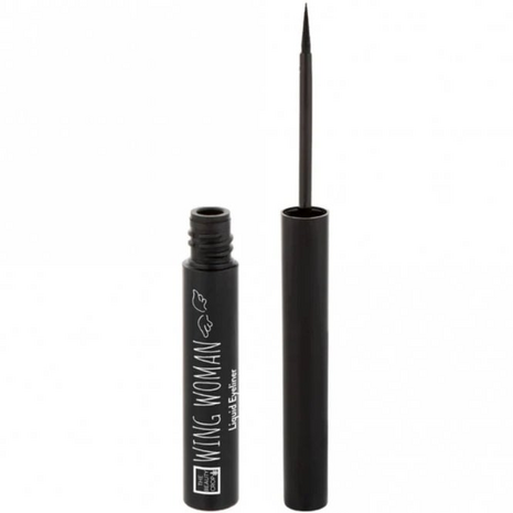 The Beauty Crop - Wing Woman Liquid Eyeliner - VEGAN - met Arganolie - UK Beauty - Zwart - Eyeliner - 3 ml