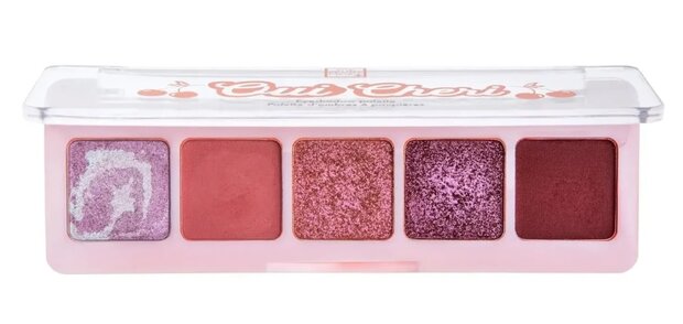 The Beauty Crop - Oui Cherie Mini Treat - VEGAN - Mini Eyeshadow Palette