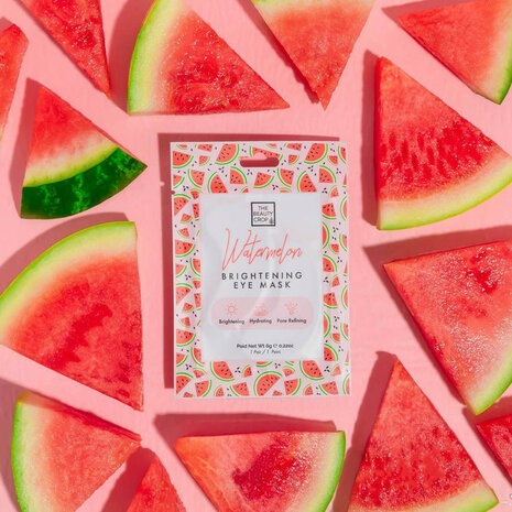 The Beauty Crop Watermelon Brightening Eye Masks (1 Paar) - VEGAN - Roze - Oogmasker