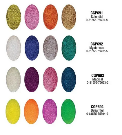 L.A. Colors Glitter Palette - CGP692 Mysterious