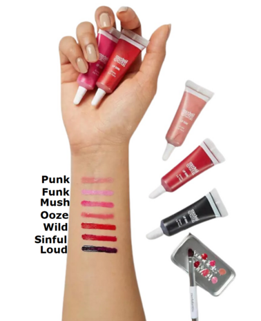 Models Own - LIP GUNK - 07 Punk - Lip Paint Kit - Gloss