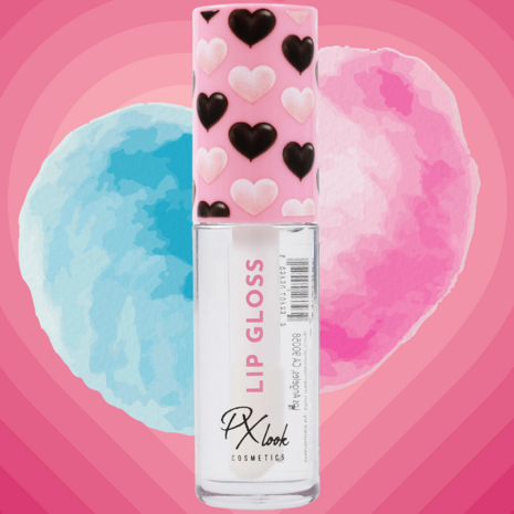 Prolux Cosmetics - Lip Gloss - Heart - 01 Cotton Candy Scent - Lipgloss - 4.2 ml