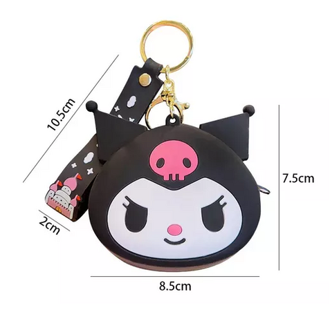 Sanrio - Kuromi - Silicone - Munten Portemonnee