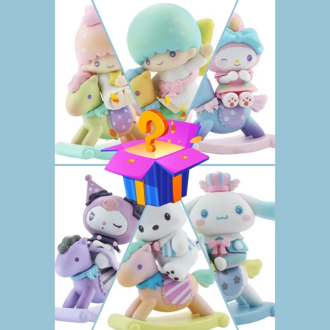 Sanrio - Dreamy Childlike Heart Rocking Horse Series